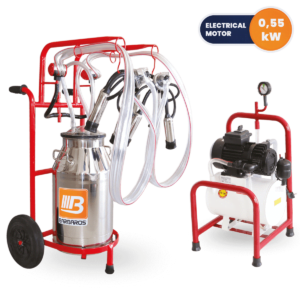 Half-Stable Model Single Milking & Single Bucket Milking Machine