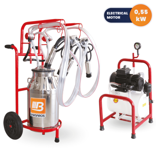 Half-Stable Model Single Milking & Single Bucket Milking Machine