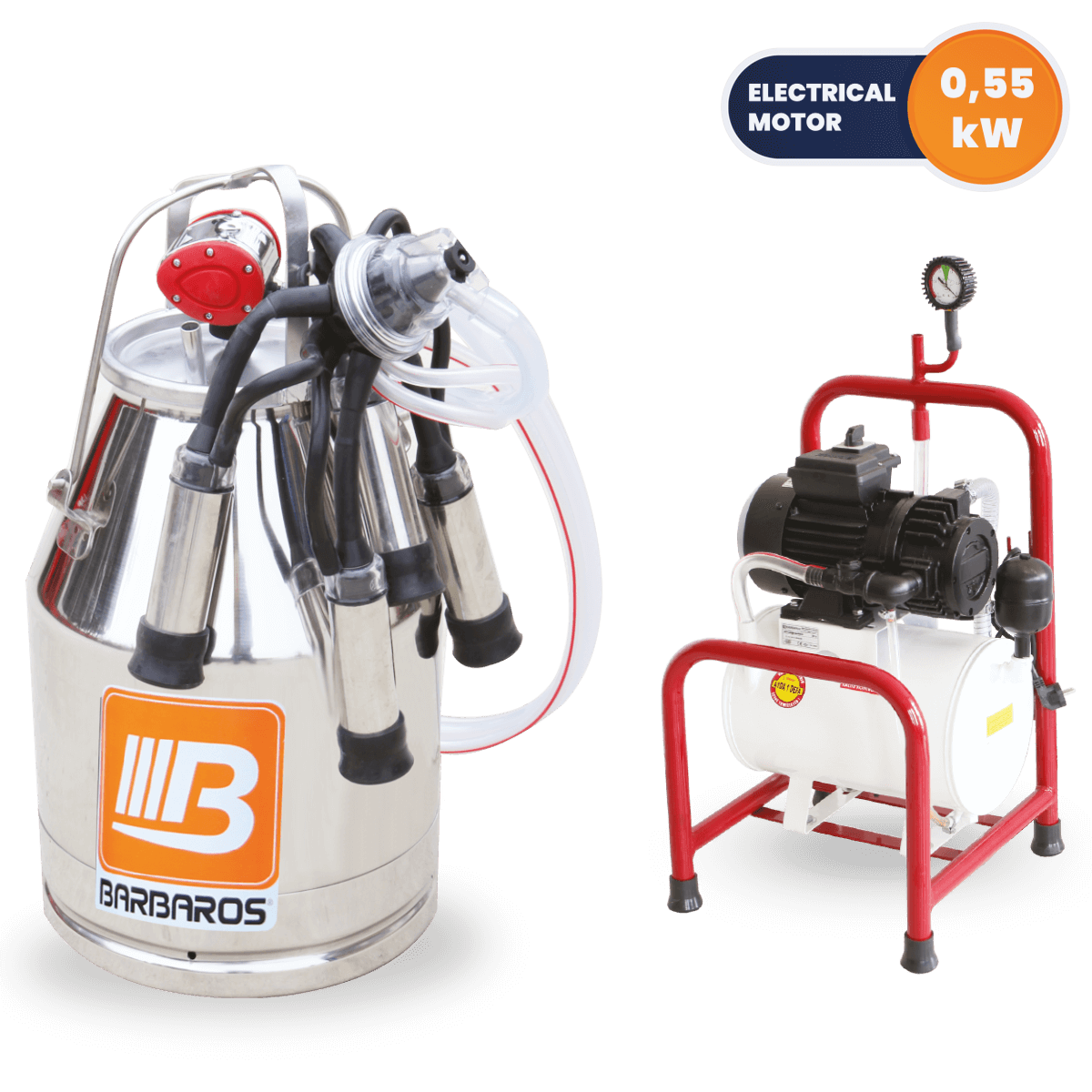Stable Model Single Milking & Single Bucket Milking Machine