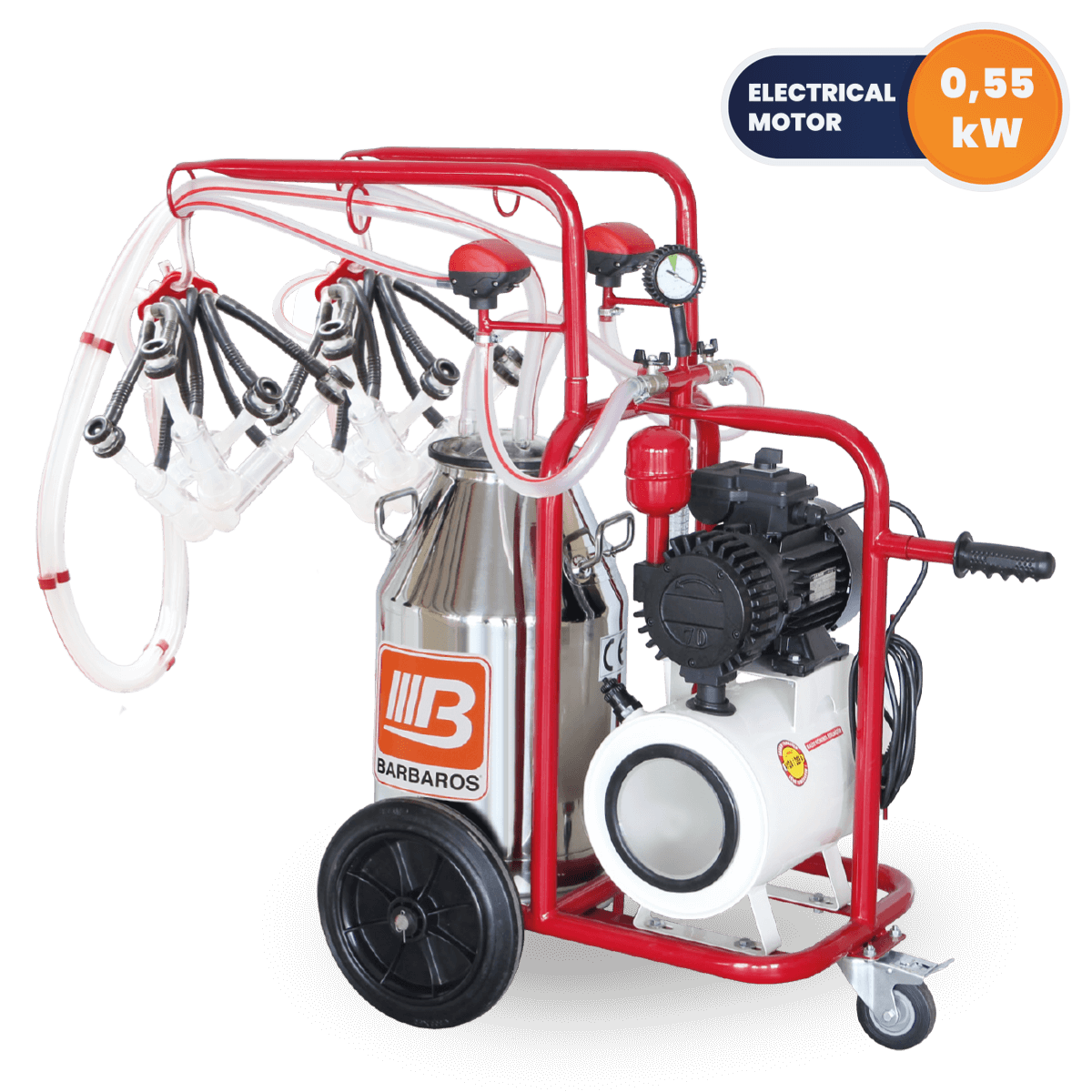 Universal Goat Model Quadro Milking & Single Bucket Milking Machine