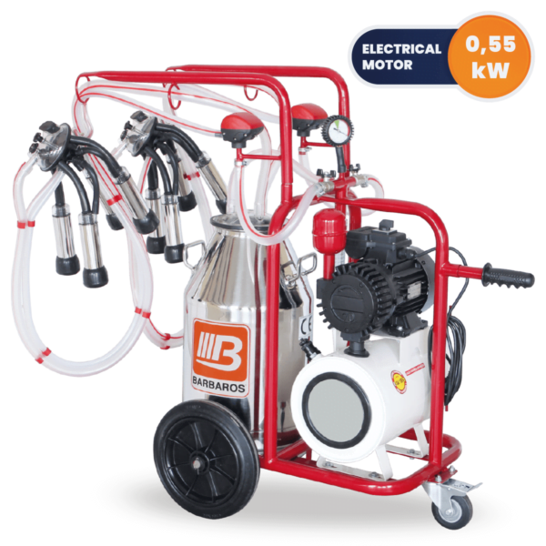 Universal Model Double Milking&Single Bucket Milking Machine E