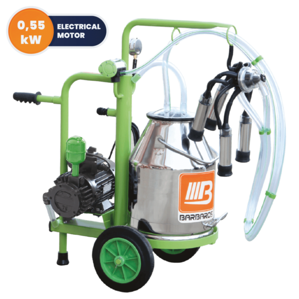 Yaprak Model Single Milking & Single Bucket Milking Machine
